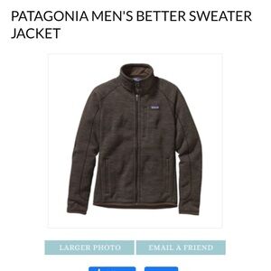 PATAGONIA MEN'S BETTER SWEATER JACKET